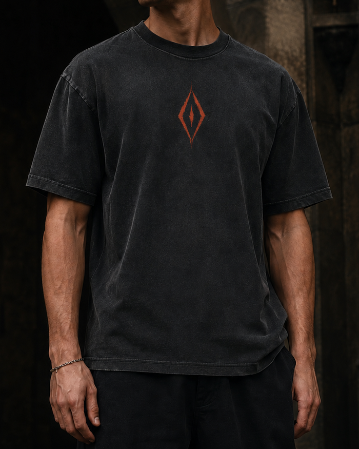 ASHEN Eclipse heavyweight garment dyed tee