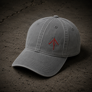 Embroidered Ronin washed cap