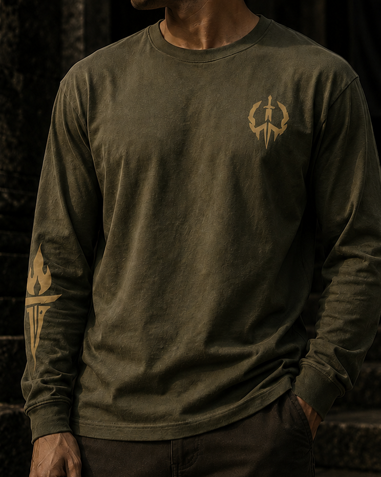 Warden Bulwark garment dyed long sleeve